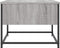 vidaXL - Salontafel - 100x51x40 - cm - bewerkt - hout - grijs - sonoma