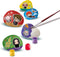 SES Creative - Harry Potter - Stenen Schilderen - 5 stenen 6 kleuren verf penseel en rub-on stickers