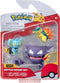 Pokémon Battle Figure Set Shinx Haunter Cyndaquil W15