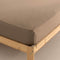 Verstelbaar onderlaken SG Hogar Greige 90 x 200 cm
