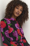 Kaffe KAflorina - Shirt Dress Dames Jurk - Maat 42 - Met ceintuur