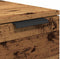 vidaXL - Salontafel - 50x50x36 - cm - bewerkt - hout - oud - houtkleurig
