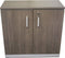 Modulaire draaideurkast Chief 85x90x42cm Havanna met Aluminium ombouw