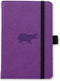 Wildlife- Dingbats* Wildlife A6 Pocket Purple Hippo Notebook - Graph