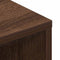 vidaXL - Tv-meubel - 100x40x40 - cm - bewerkt - hout - bruin - eikenkleur