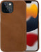 dbramante1928 iPhone 13 - Flip cover - Magneetsluiting en ruimte voor pasjes - Cognac