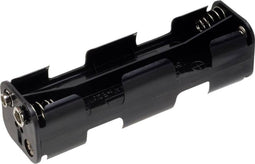 TRU COMPONENTS BH-382B Batterijhouder 8 AA (penlite) Drukknopaansluiting