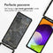 iMoshion Hoesje Geschikt voor Samsung Galaxy A52 (4G) / A52s / A52 (5G) Hoesje Met Koord - iMoshion Design Hoesje met Koord - Zwart / Black Marble