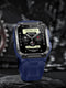 Valante AuraFit Smartwatch - Smartwatch Dames en Heren - Blauw - 46 mm - Stappenteller - Hartslagmeter - Saturatiemeter - Bellen via Bluetooth