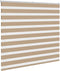vidaXL - Zebra - Blind - 165x150 - cm - stofbreedte - 160,9 - cm - polyester - zandbruin