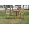 Tafel met twee stoelen Home ESPRIT