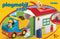 PLAYMOBIL 1.2.3 Werkman met sorteer-garage - 70184