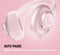 Fresh 'n Rebel Clam Blaze 2 - Draadloze Over-Ear Koptelefoon - 80 uur batterijduur - Roze