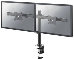 Neomounts FPMA-DCB100DBLACK - Monitorarm - Voor 2 schermen t/m 27" - Zwart