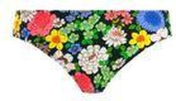 Freya Floral Haze - Bikinibroekje - Gebloemde print - Zwart