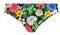 Freya Floral Haze - Bikinibroekje - Gebloemde print - Zwart