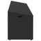 vidaXL - Tuinbox - 220x50x58 - cm - poly - rattan - zwart