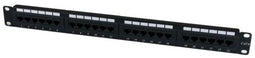 Startech C6PANEL24 - Patch Panel 24 UTP-Poorten Categorie 6 - Zwart