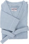 Heckettlane Badjas Wafel - Unisex Ochtendjas van Katoen - GSM 450 - Blauw