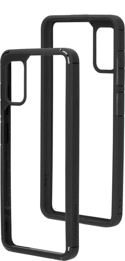 Mobiparts Rugged Clear Case - Samsung Galaxy A41 (2020) - Shockproof TPU - Zwart