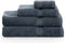 Badhanddoek SG Hogar Denim Blue 50 x 100 cm 50 x 1 x 10 cm 2 Stuks