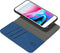 iMoshion Hoesje Geschikt voor iPhone SE (2022) / SE (2020) / 8 / 7 Hoesje Met Pasjeshouder - iMoshion Uitneembare 2-in-1 Luxe Bookcase - Donkerblauw