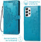 iMoshion Hoesje Geschikt voor Samsung Galaxy A53 Hoesje Met Pasjeshouder - iMoshion Mandala Bookcase - Turquoise