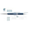 Harrows AURA STEELTIP - Steeltip dartpijl - 95% tungsten - Blauw (3 stuks)