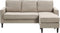 AVESTA - Driezitsbank - Beige - Universeel - Polyester