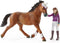 schleich HORSE CLUB Speelfigurenset - Vriendschappenconcours - Kinderspeelgoed voor Jongens en Meisjes - 5 to 12 jaar - 26 Onderdelen - 42440