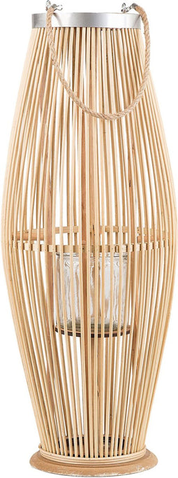 TAHITI S - Lantaarn - Lichte houtkleur - Bamboehout