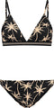 Shiwi ROMY bikini set - VACATION PALM - zwart