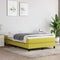 vidaXL - Bedframe - zonder - matras - 120x200 - cm - stof - groen