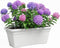 ARTEVASI VENEZIA L SWS - Plantenbak 60 cm - Lichtgewicht kunststof - Wit