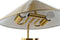 Bureaulamp DKD Home Decor Gouden Metaal 50 W 220 V 39 x 39 x 45 cm