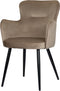 Pole to Pole - Wing Stoel - Velvet - Zand wit