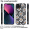 imoshion Hoesje Geschikt voor iPhone 13 Mini Hoesje Siliconen - imoshion Design hoesje - Meerkleurig / Daisy Flower