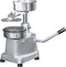 vidaXL - Hamburgerpersmachine - met - 500 - scheidingsbladen - 13 - cm - aluminium