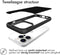 iMoshion Hoesje Geschikt voor iPhone 14 Pro Max Hoesje Shockproof - iMoshion Rugged Hybrid Carbon Case - Zwart