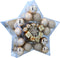 Christmas Gifts Kerstballen Set Goud - 56 Stuks Kunststof Kerstballen - Kerstversiering Verschillende Vormen