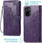iMoshion Hoesje Geschikt voor Xiaomi Redmi Note 10 (4G) Hoesje Met Pasjeshouder - iMoshion Mandala Bookcase - Paars
