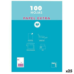Papier Pacsa EXTRA - A4 - 100 Lakens - Wit (25 stuks)