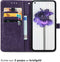 iMoshion Hoesje Geschikt voor Nothing Phone (1) Hoesje Met Pasjeshouder - iMoshion Mandala Bookcase - Paars