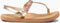 Reef Little Twisted T - Teenslipper - Glittergevlochten details - Goud (maat 19/20)