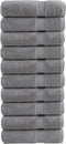 vidaXL - Handdoeken - SOLUND - 10 - st - 600 - g/m² - 50x100 - cm - grijs