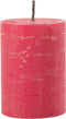 J-Line buitenkaars Pilaar Paraffine - roze - medium - 95U