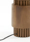 Light & Living Tafellamp Sakura - Bruin - 17x13x37cm - Woonkamer - Slaapkamer