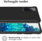 iMoshion Hoesje Geschikt voor Samsung Galaxy S20 Hoesje Shockproof - iMoshion Rugged Hybrid Carbon Case - zwart