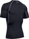 Under Armour HeatGear® Armour Compression Shirt Heren - Korte Mouw - UPF 30+ - Zwart (M)