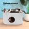 Jake & Jacky Krabkarton - Kattenhuis 2 in 1 - 60x34x34cm - Wit